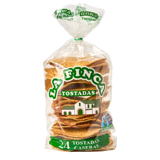 Front image of La Finca Tostadas 24-Pack